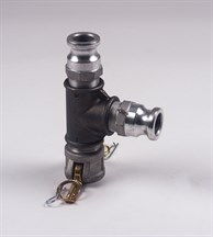 Grenkoppling 32-32-32 mm. Utan avst,ventil.