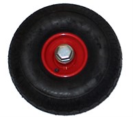 Luftgummihjul 400mm x 4 Skivtransportvagn