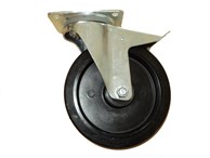 Länkhjul med broms 200 mm (Airco-4)