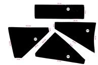 *** SE 32-275024R Gummi blad set till Soroto 300 L 4st (endastgummi)